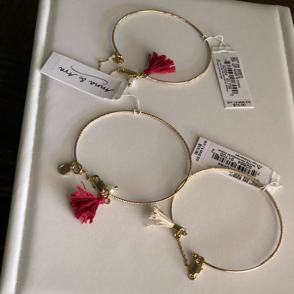 Bangle bracelets